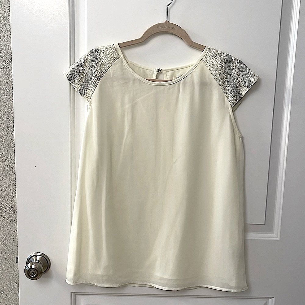 Francesca’s Beaded Blouse